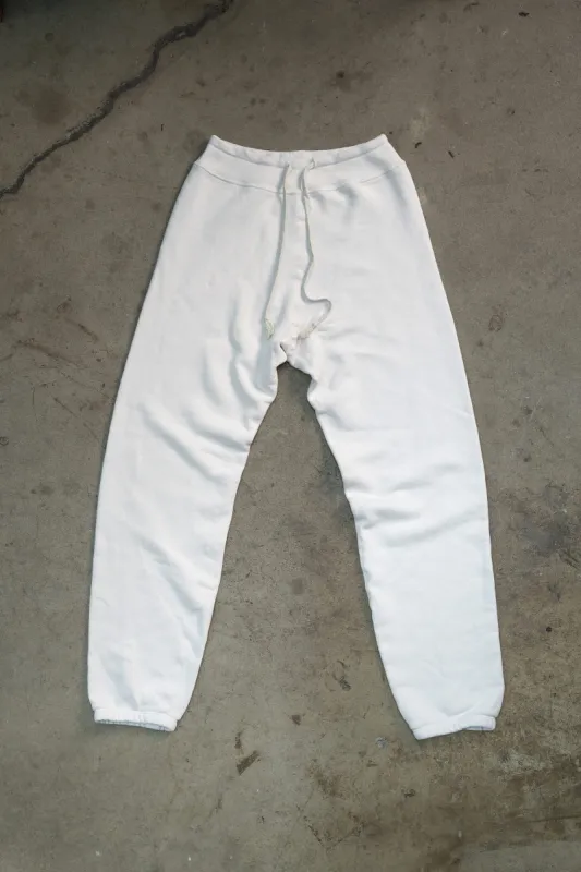 MADE WORN WOMENS SWEATPANTS VINTAGE WHITE sold by MadeWorn