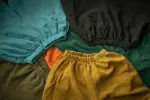 MADE WORN OVERSIZED SWEATSHORTS LAGOON sold by MadeWorn