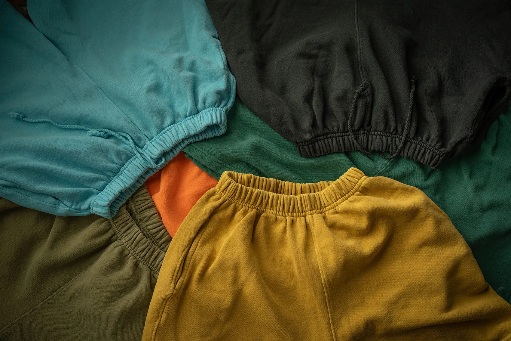 MADE WORN OVERSIZED SWEATSHORTS LAGOON sold by MadeWorn product image thumbnail 3