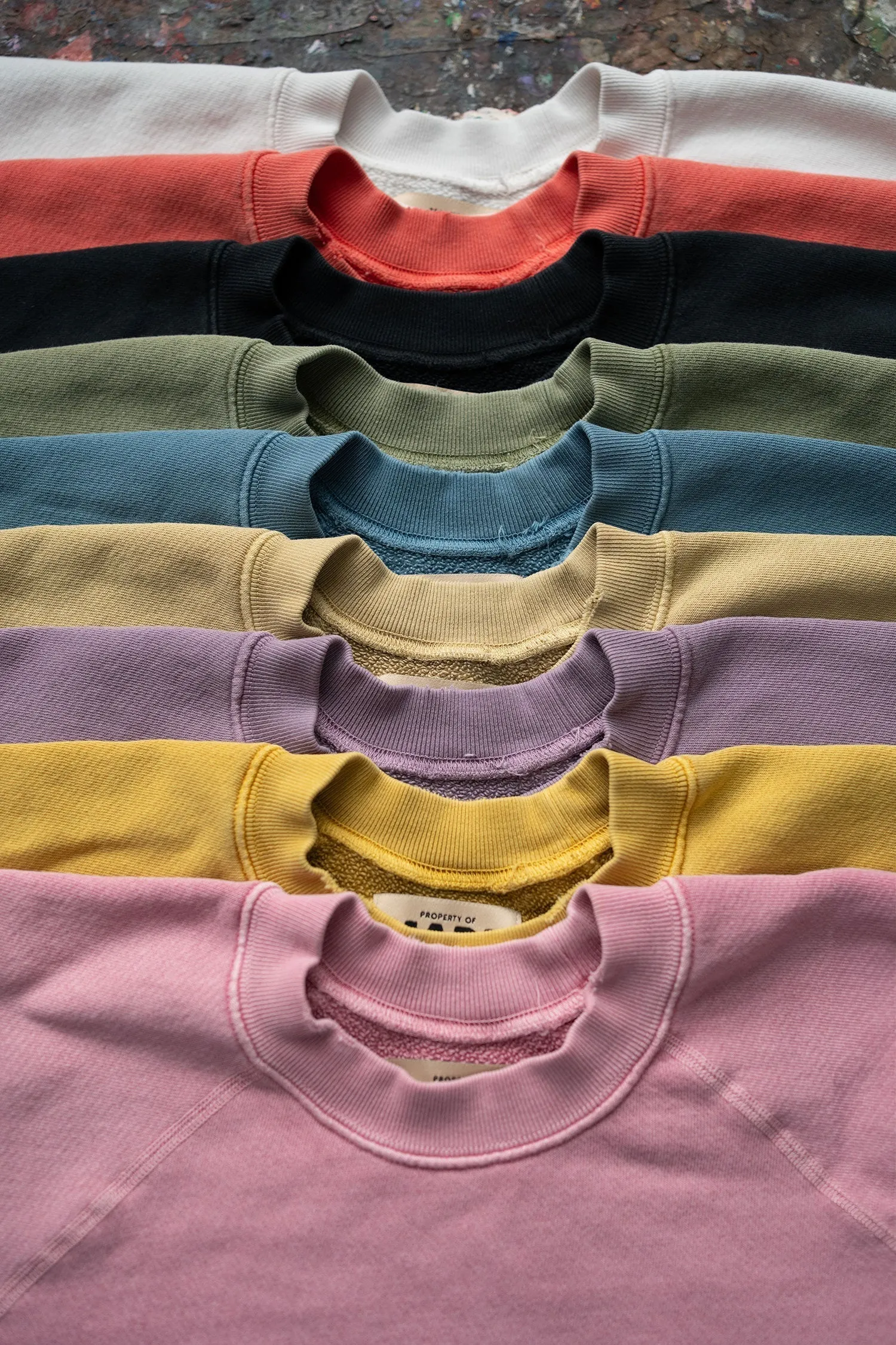 MADE WORN SHORT SLEEVE SWEATSHIRT STEEL sold by MadeWorn product image thumbnail 5