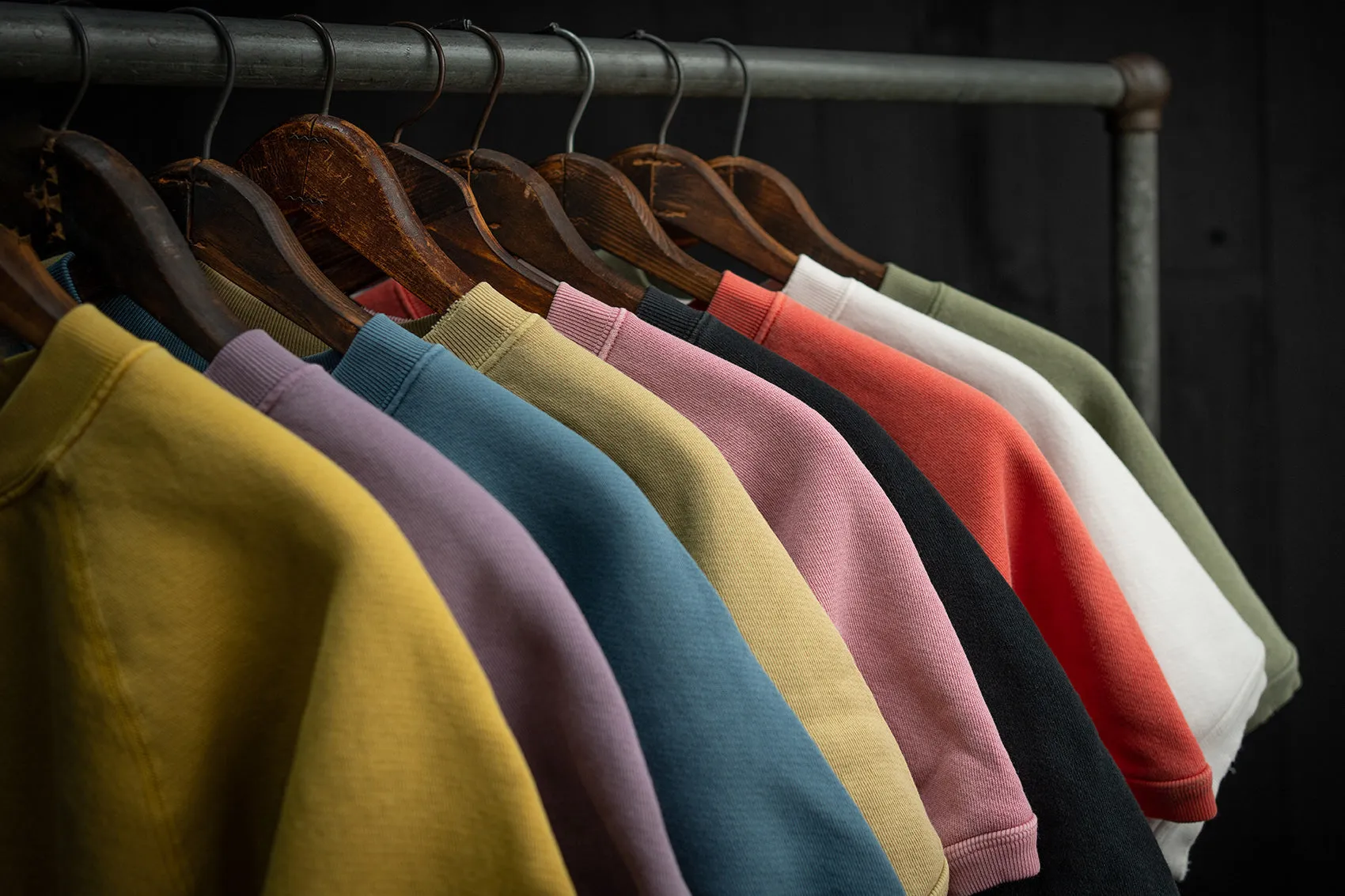 MADE WORN SHORT SLEEVE SWEATSHIRT STEEL sold by MadeWorn product image thumbnail 3