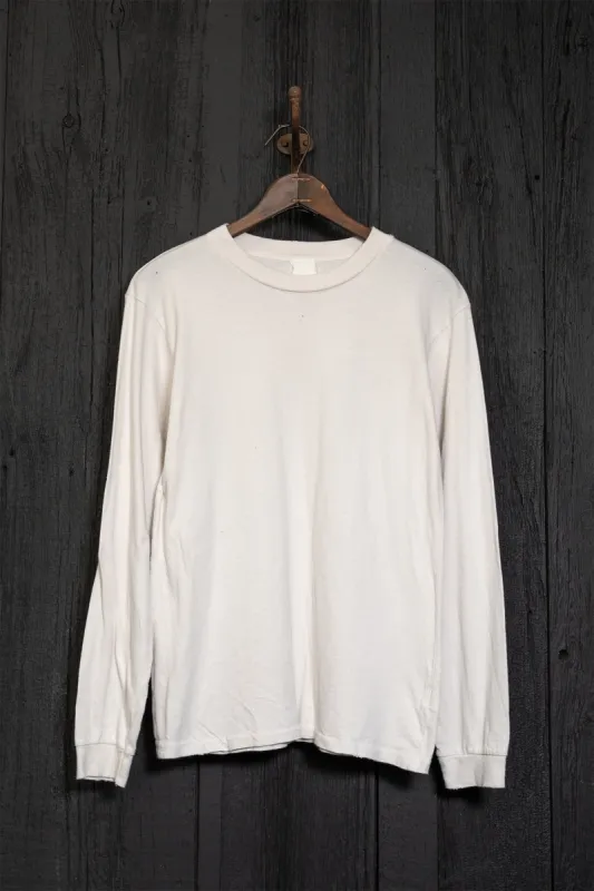 MADE WORN LONG SLEEVE VINTAGE WHITE sold by MadeWorn