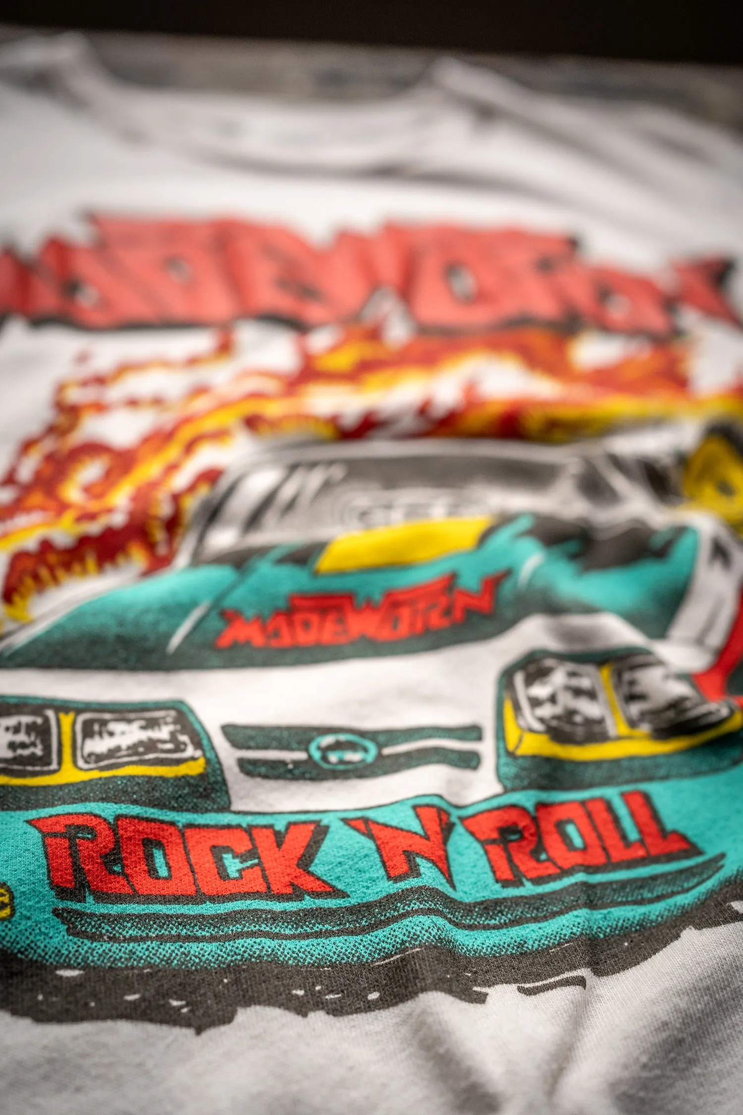 MADE WORN ROCK N' ROLL DESTROYED TEE sold by MadeWorn product image thumbnail 4