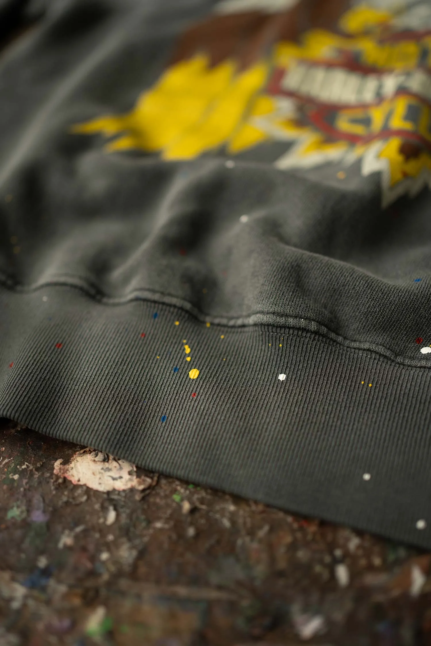 HARLEY DAVIDSON EAGLE CREST SHRUNKEN SWEATSHIRT sold by MadeWorn product image thumbnail 4