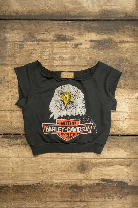 HARLEY DAVIDSON EAGLE CUT SWEATSHIRT sold by MadeWorn