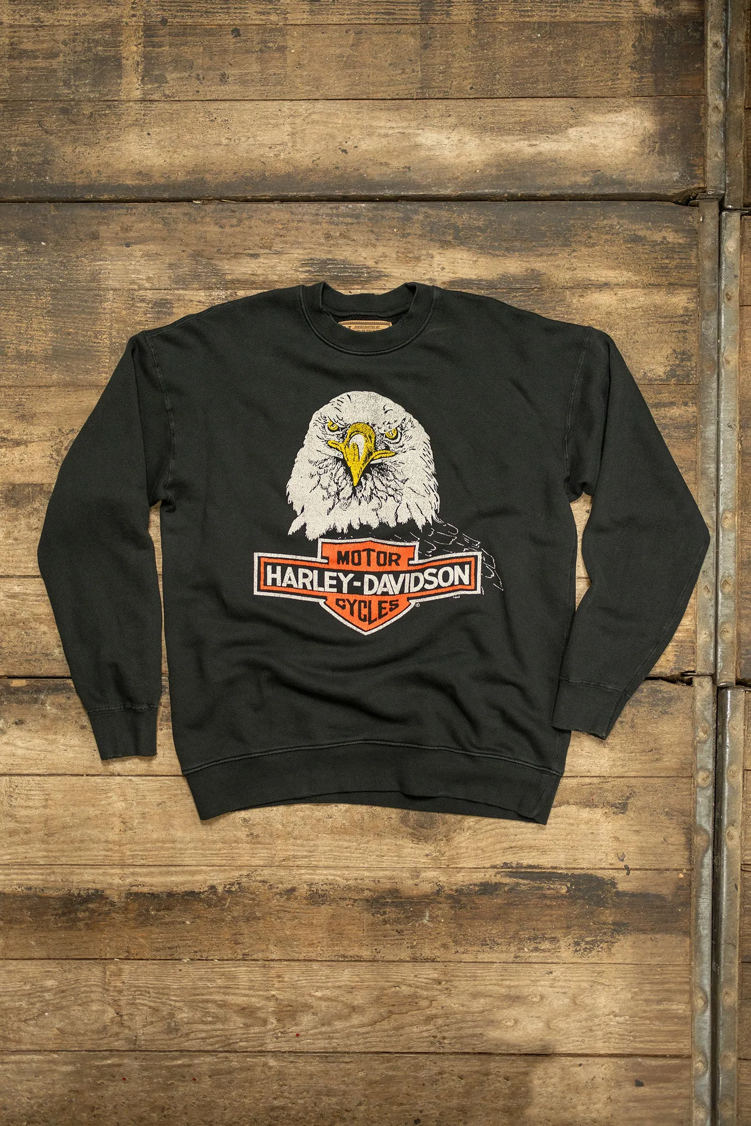 HARLEY DAVIDSON EAGLE CLASSIC CREW SWEATSHIRT sold by MadeWorn