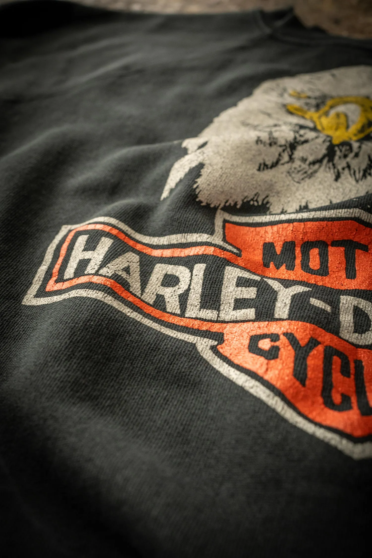 HARLEY DAVIDSON EAGLE CLASSIC CREW SWEATSHIRT sold by MadeWorn product image thumbnail 5