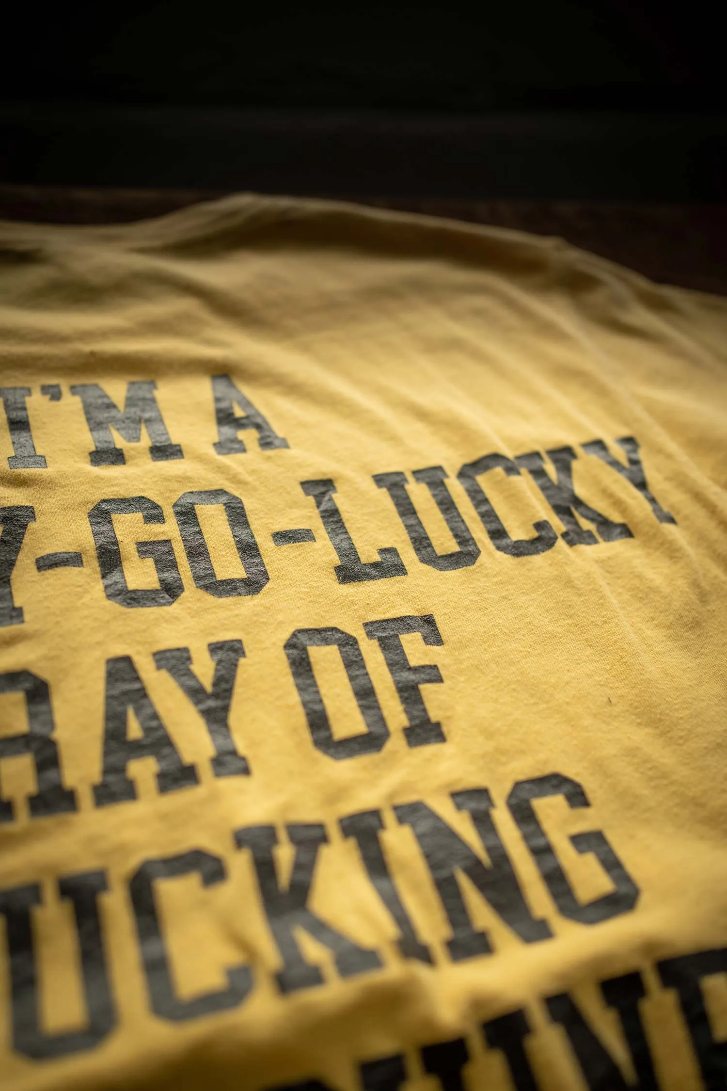 MADE WORN I'M A HAPPY-GO-LUCKY '90S FIT sold by MadeWorn product image thumbnail 4