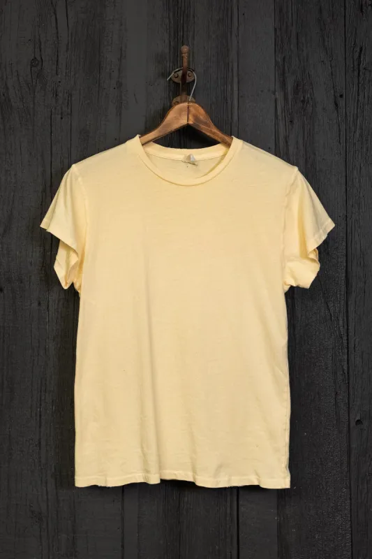 MADE WORN CLASSIC CREW MELLOW YELLOW sold by MadeWorn
