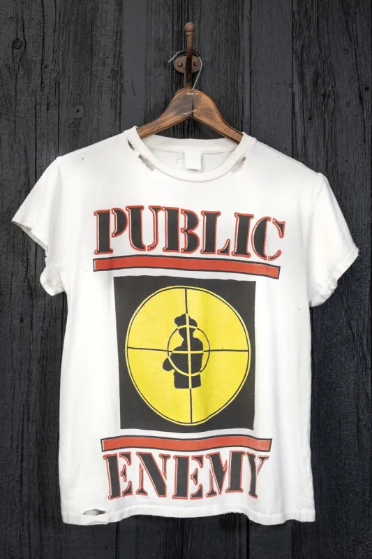 PUBLIC ENEMY SHUT EM DOWN DESTROYED TEE sold by MadeWorn