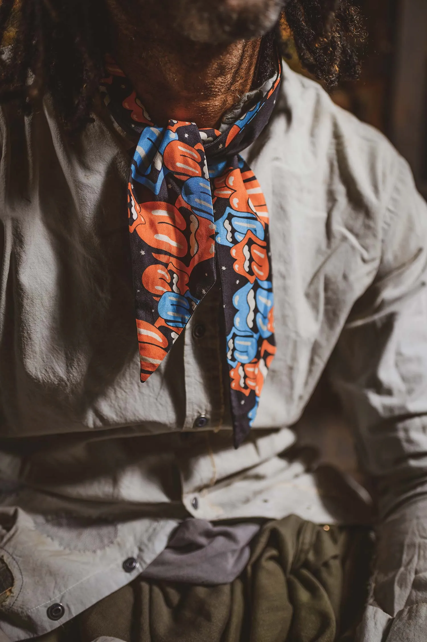 ROLLING STONES NECKERCHIEF sold by MadeWorn