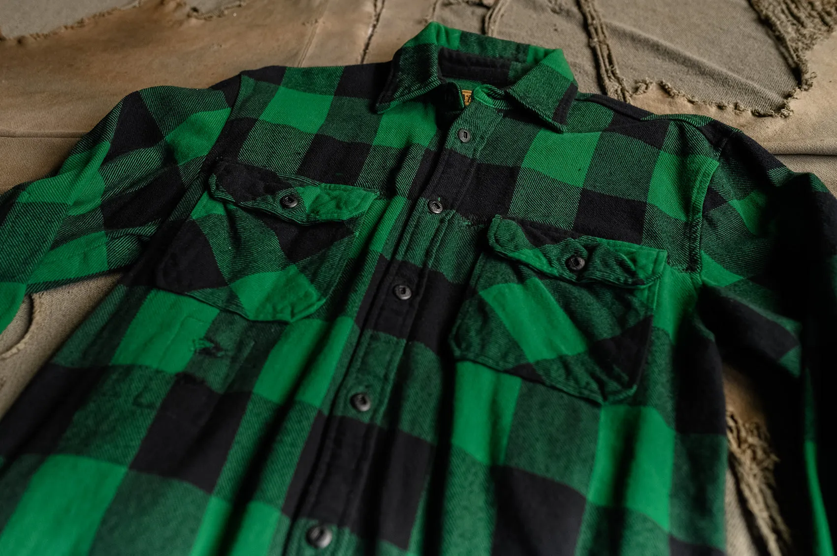 MADE WORN "SUTTON" FLANNEL FOREST sold by MadeWorn product image thumbnail 3