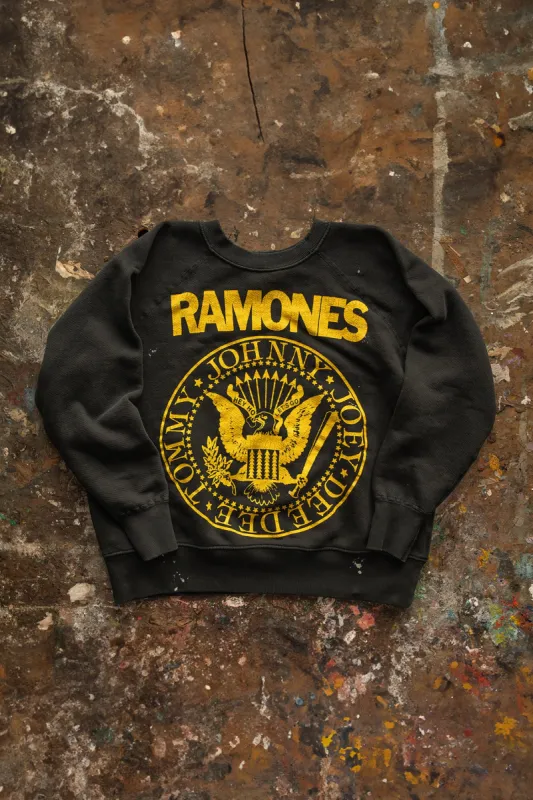 RAMONES BLITZKREIG BOP SHRUNKEN SWEATSHIRT sold by MadeWorn