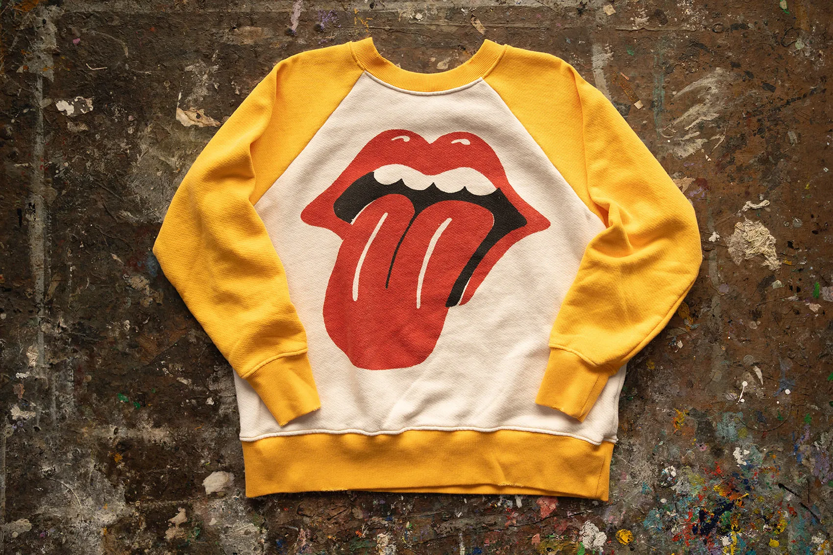 ROLLING STONES SATISFACTION SHRUNKEN SWEATSHIRT sold by MadeWorn product image thumbnail 3