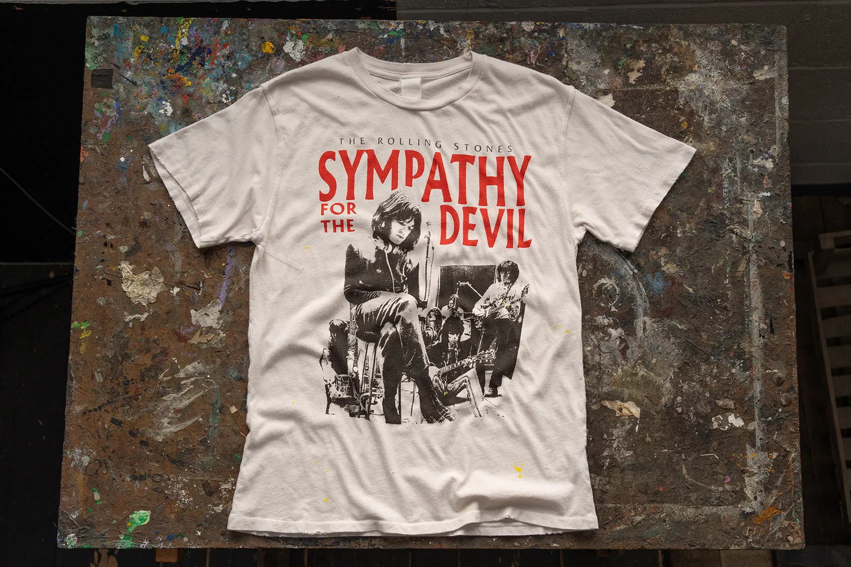 ROLLING STONES SYMPATHY FOR THE DEVIL '90S FIT sold by MadeWorn product image thumbnail 3