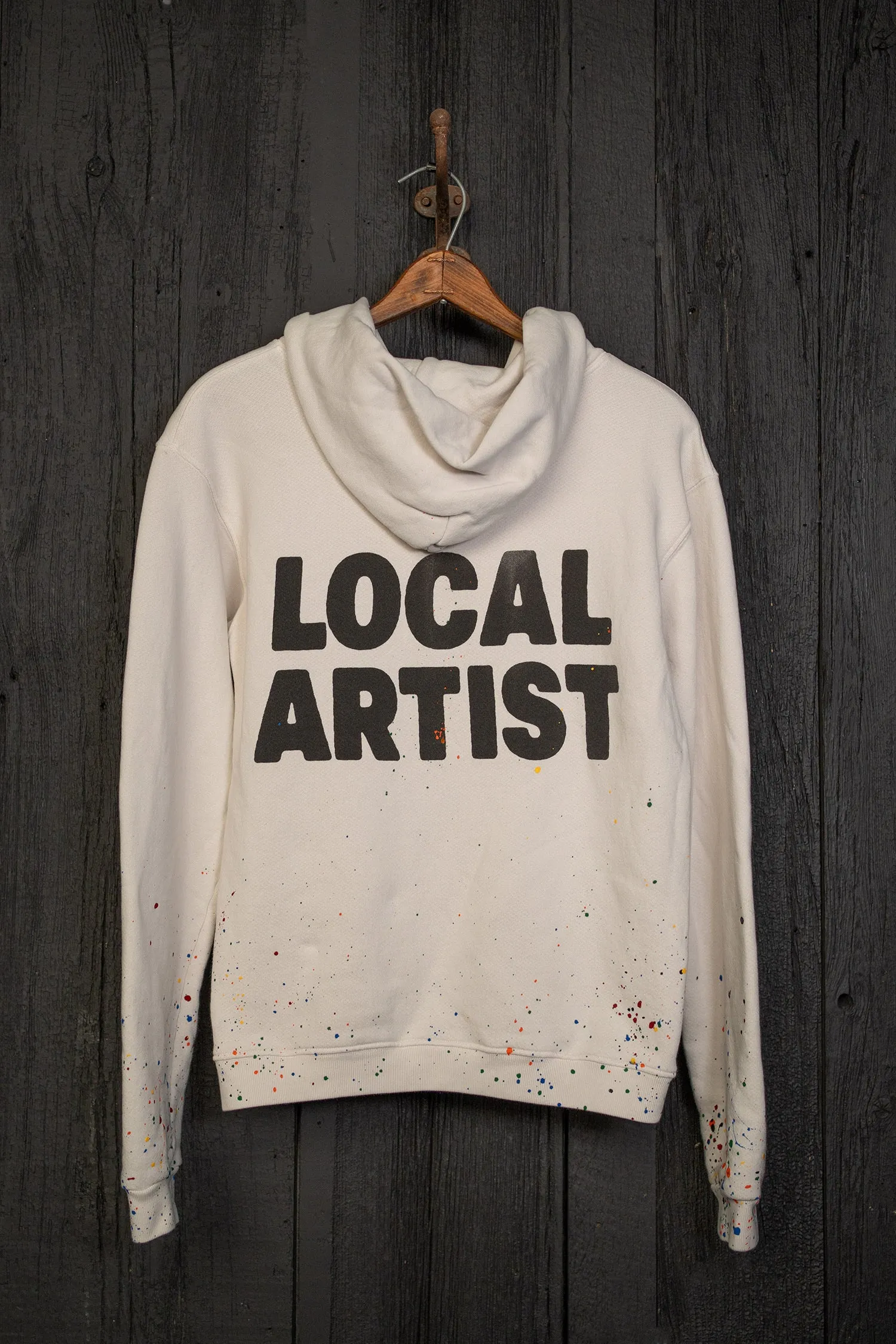 MADEWORN ARTIST ZIP HOODIE VINTAGE WHITE sold by MadeWorn product image thumbnail 2