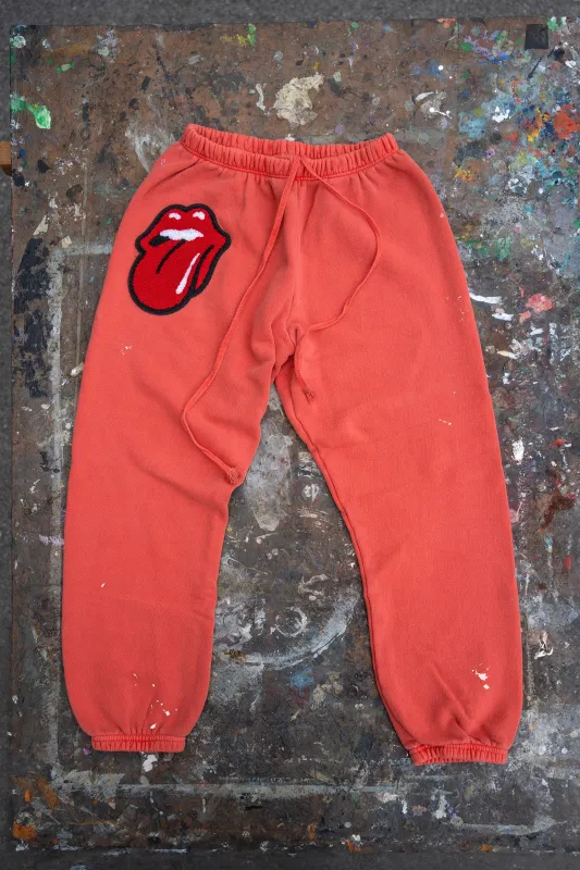 ROLLING STONES CHERRY SWEATPANTS made by MadeWorn