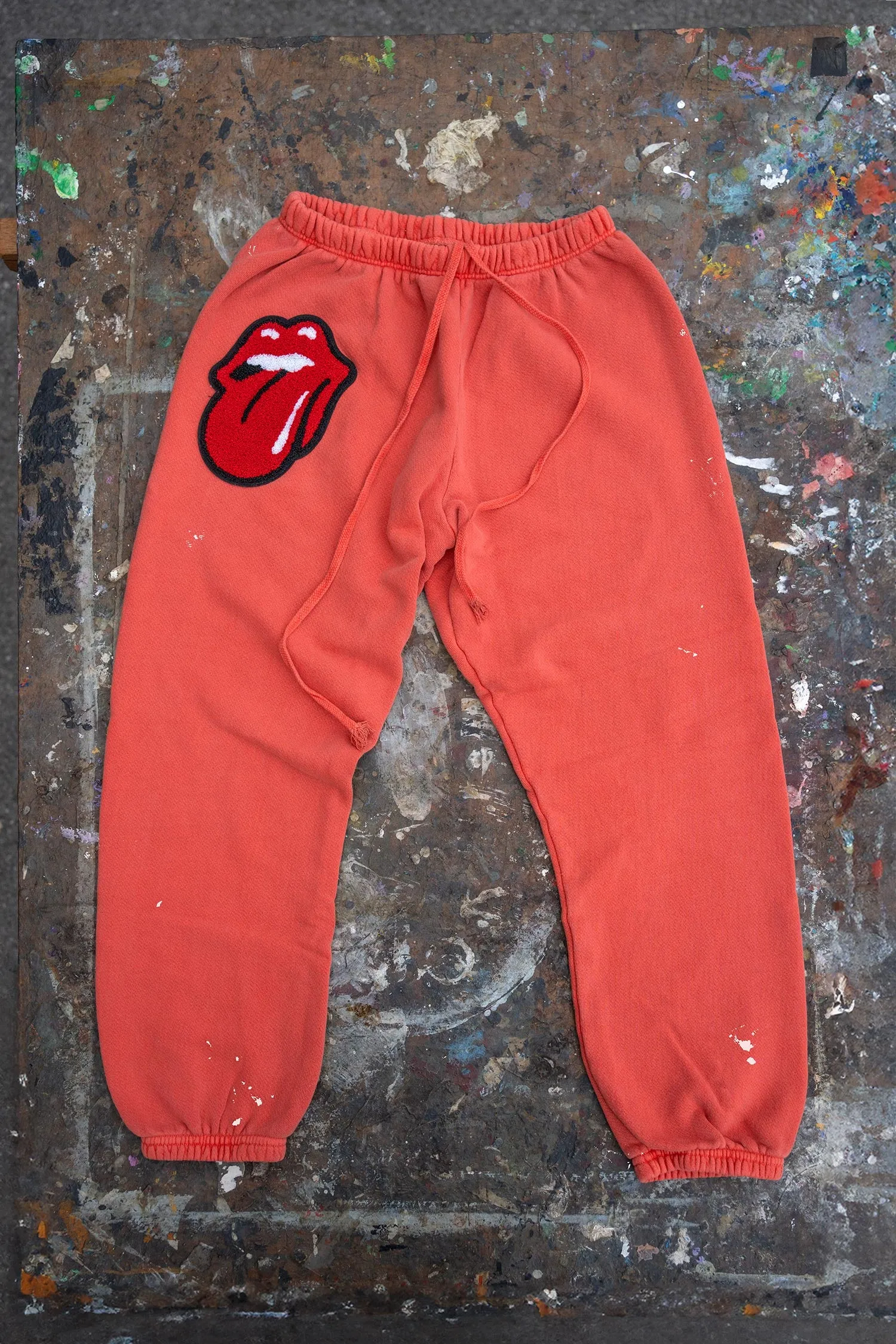 ROLLING STONES CHERRY SWEATPANTS sold by MadeWorn