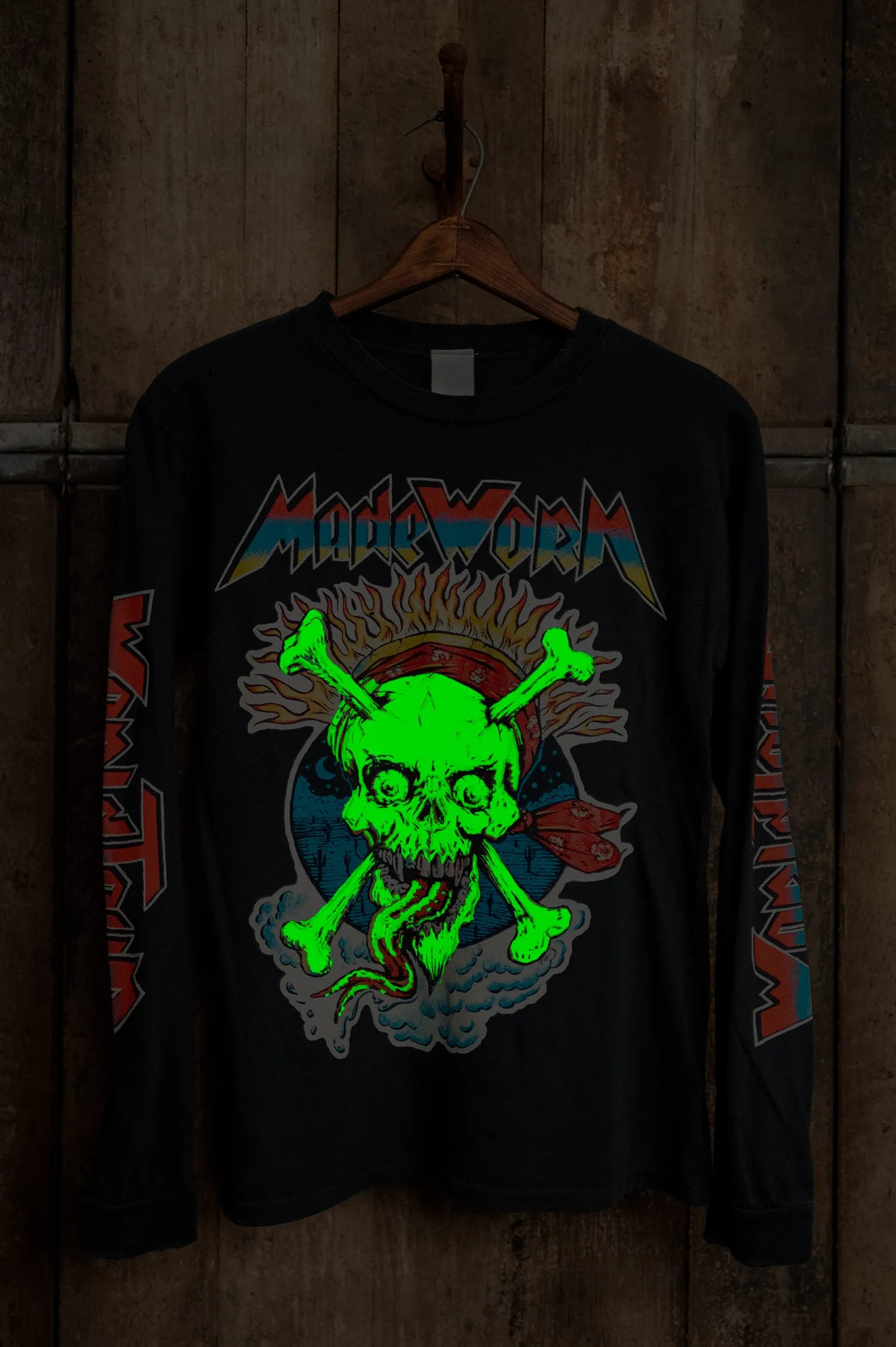 MADE WORN WORLD TOUR LONGSLEEVE (GLOW) sold by MadeWorn product image thumbnail 2