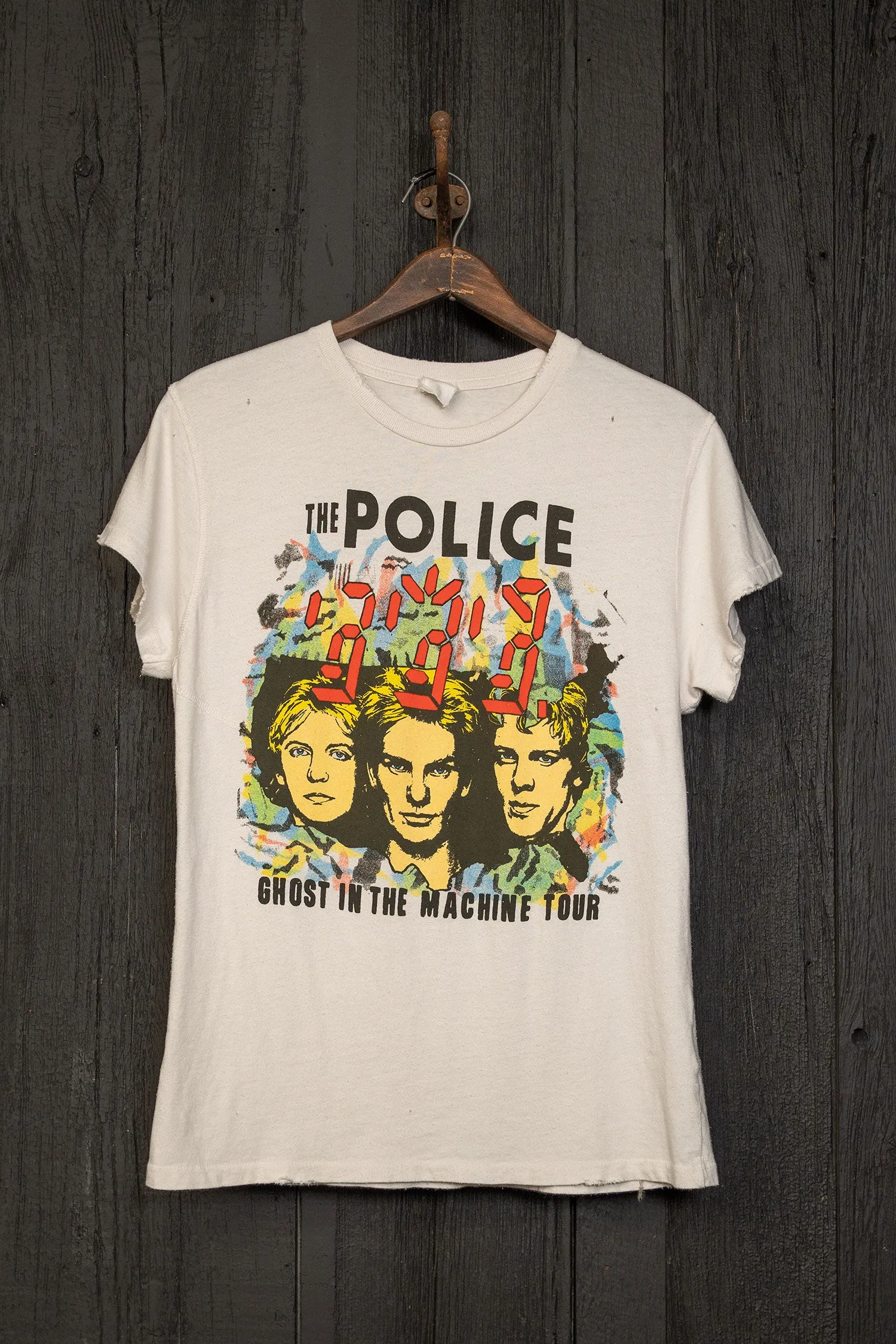THE POLICE GHOST IN THE MACHINE TOUR sold by MadeWorn