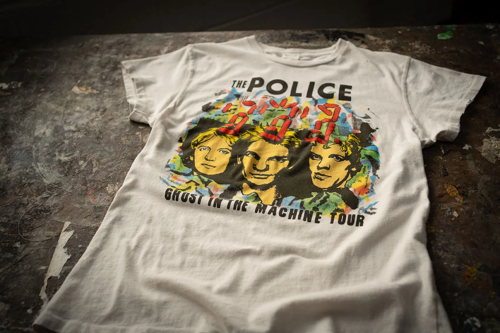 THE POLICE GHOST IN THE MACHINE TOUR sold by MadeWorn product image thumbnail 3
