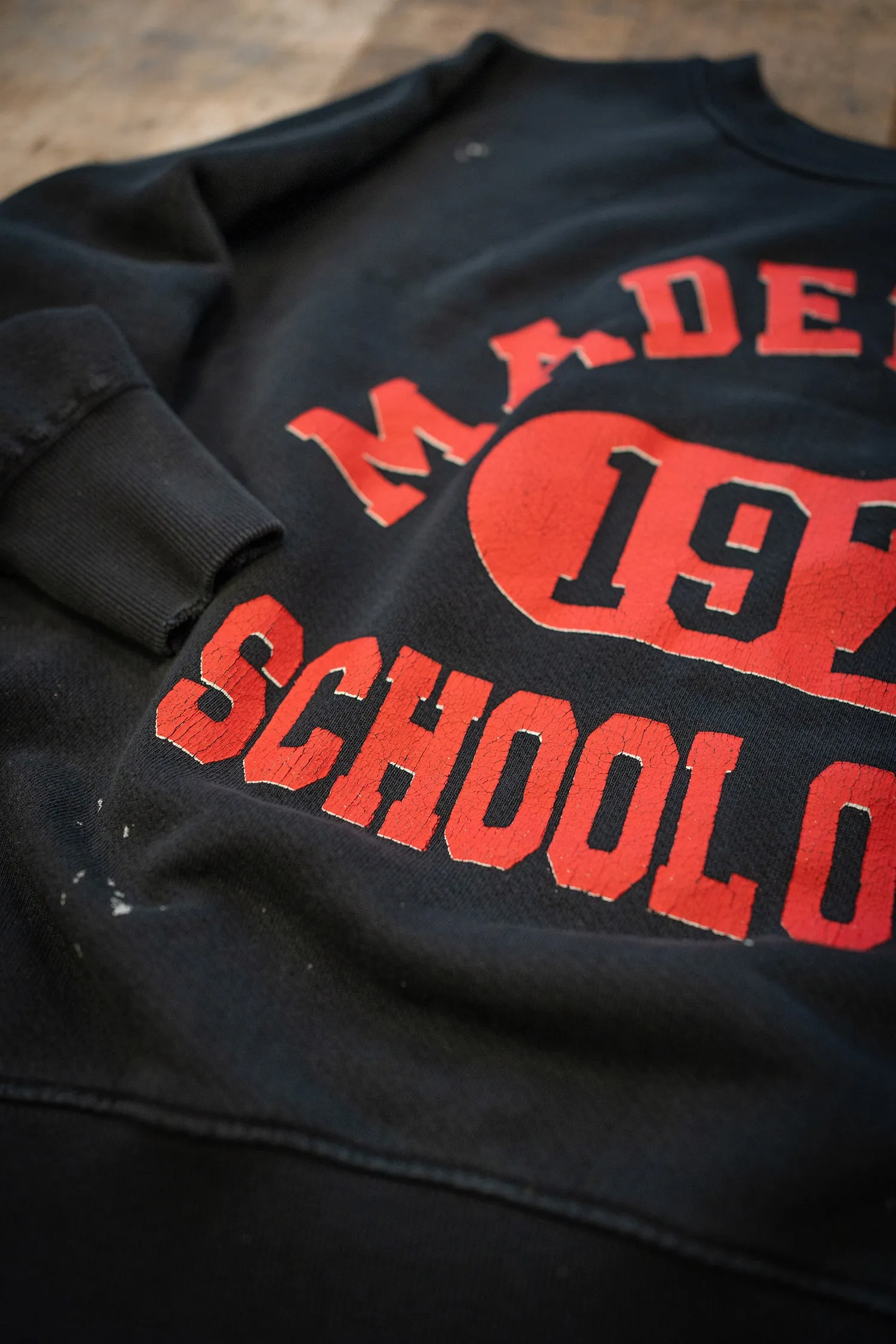 MADE WORN SCHOOL SHRUNKEN SWEATSHIRT sold by MadeWorn product image thumbnail 4