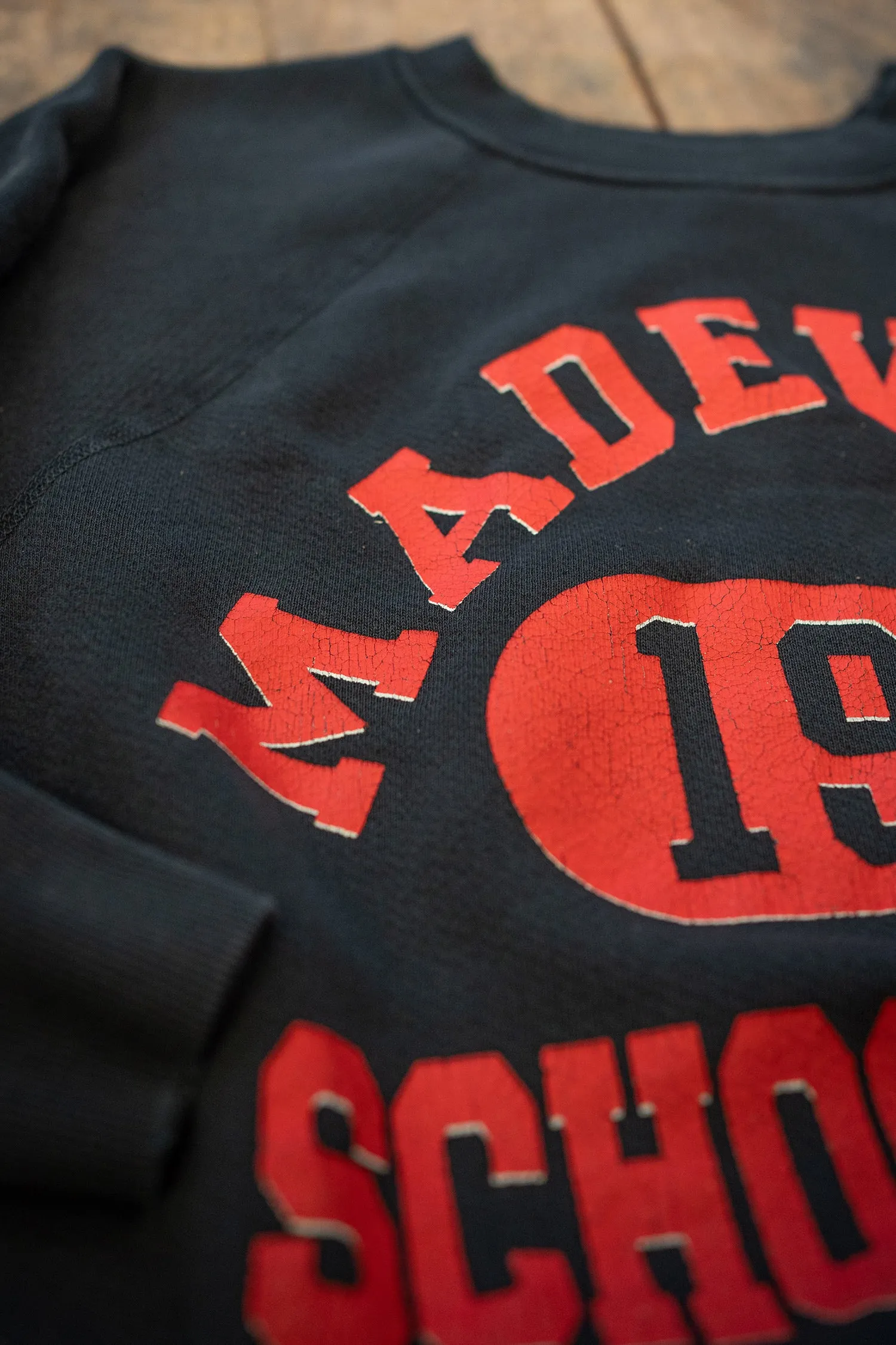 MADE WORN SCHOOL SHRUNKEN SWEATSHIRT sold by MadeWorn product image thumbnail 5