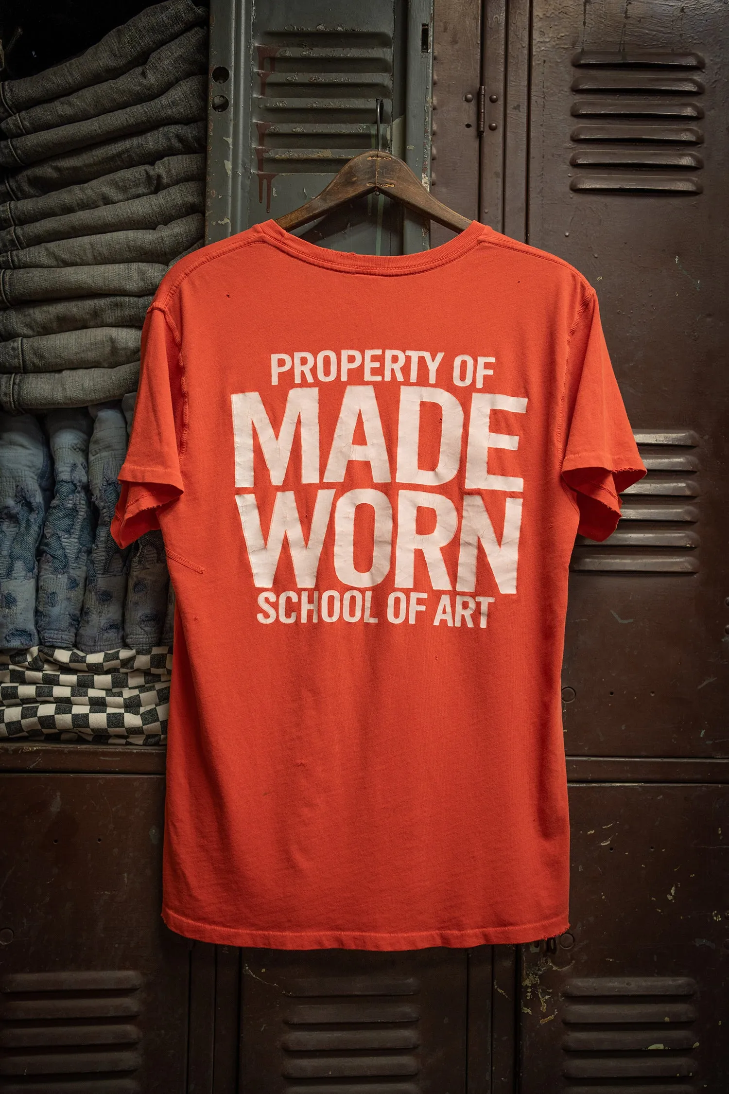 MADE WORN SCHOOL '90S FIT POCKET TEE sold by MadeWorn product image thumbnail 2