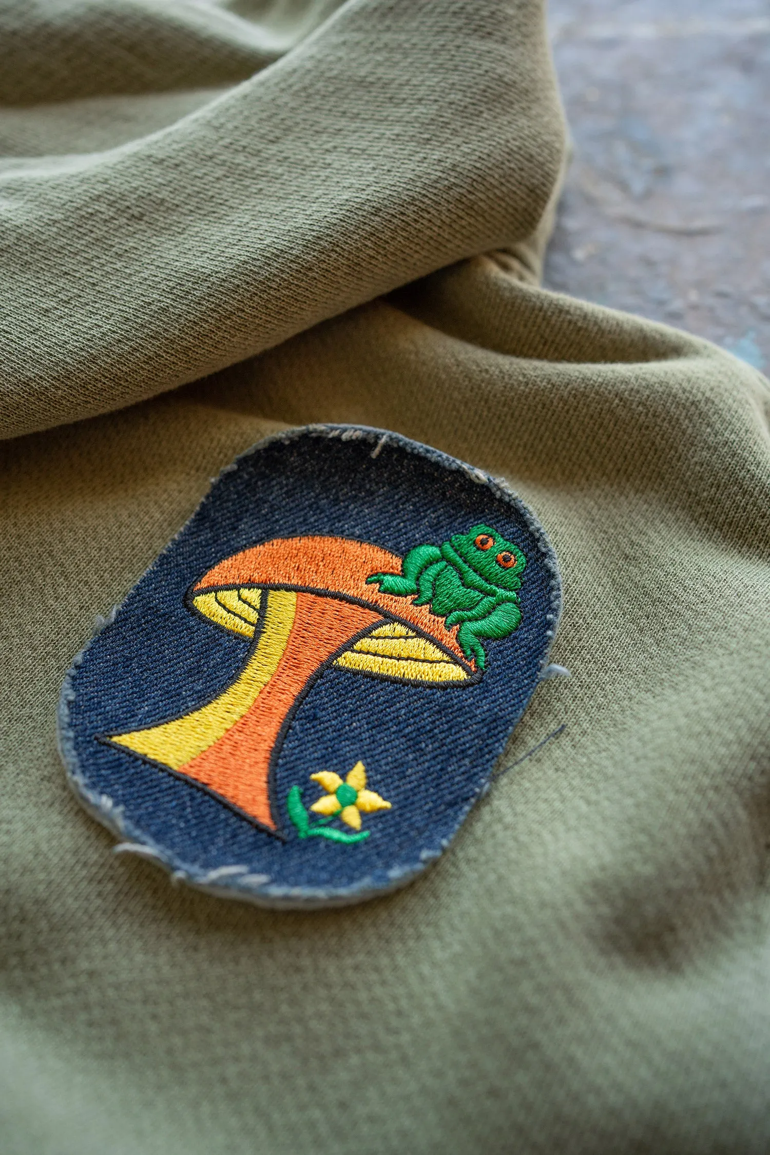 MADEWORN ARMY ZIP HOODIE sold by MadeWorn product image thumbnail 5