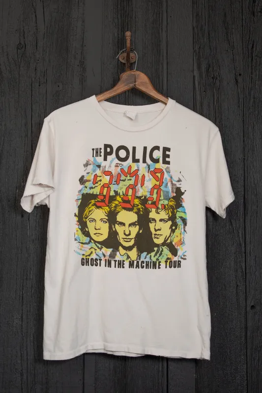 THE POLICE GHOST IN THE MACHINE TOUR '90S FIT sold by MadeWorn