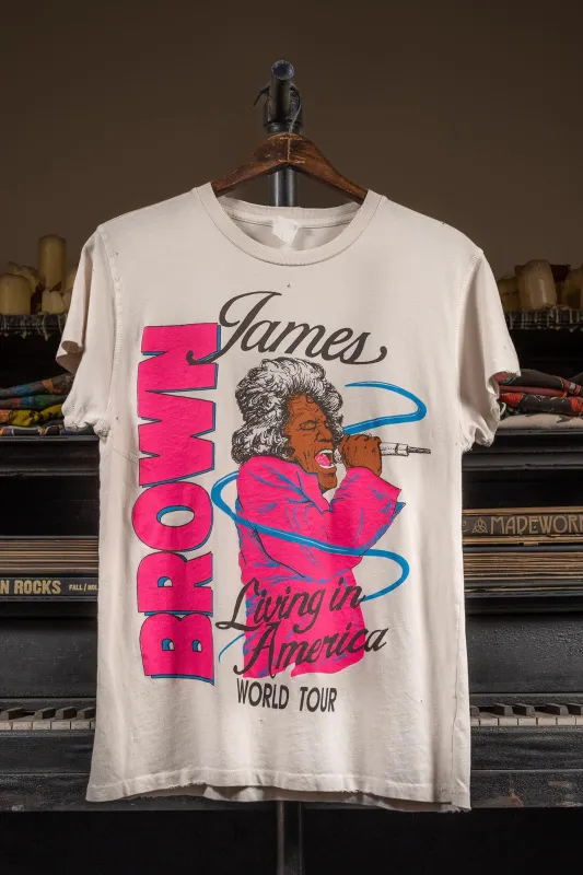 JAMES BROWN LIVING IN AMERICA sold by MadeWorn