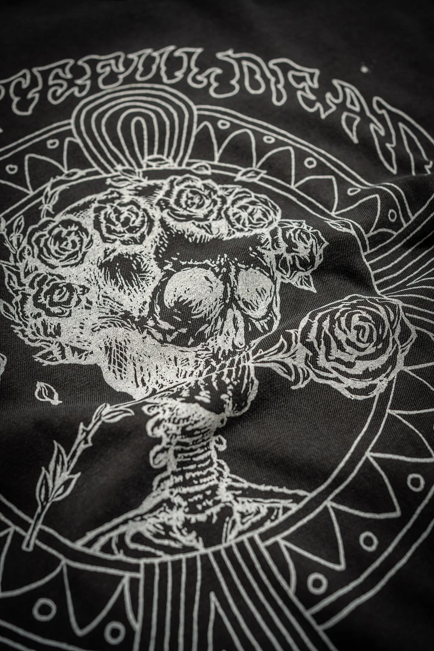 GRATEFUL DEAD THE MUSIC NEVER STOPPED SHRUNKEN SWEATSHIRT sold by MadeWorn product image thumbnail 2