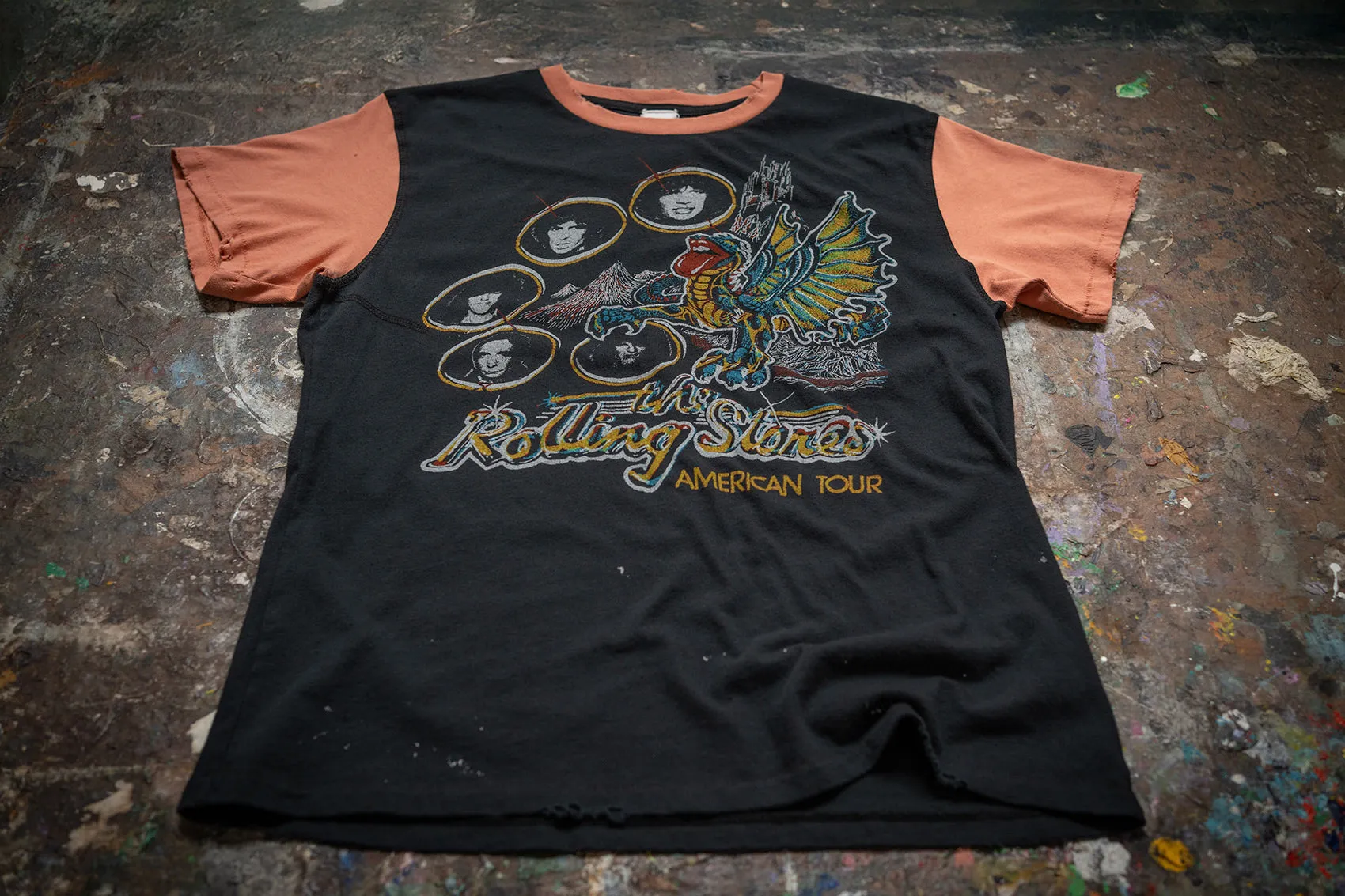 ROLLING STONES DRAGON COLOR BLOCK '90S FIT sold by MadeWorn product image thumbnail 3