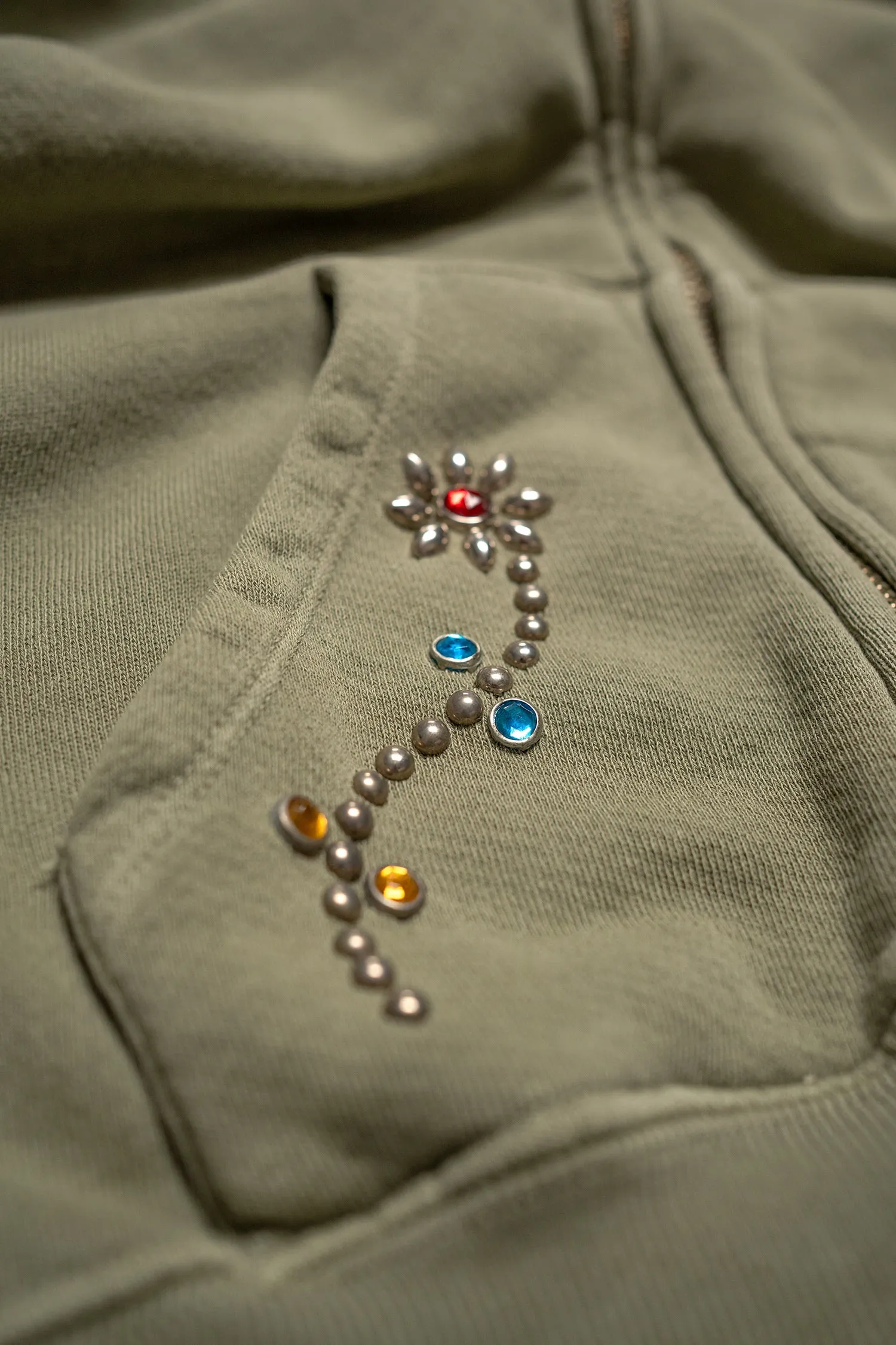 *PRESALE* MADE WORN FLOWER POWER ZIP HOODIE sold by MadeWorn product image thumbnail 4