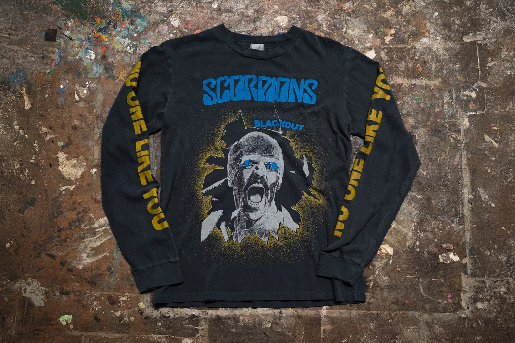 SCORPIONS NO ONE LIKE YOU LONG SLEEVE sold by MadeWorn product image thumbnail 3