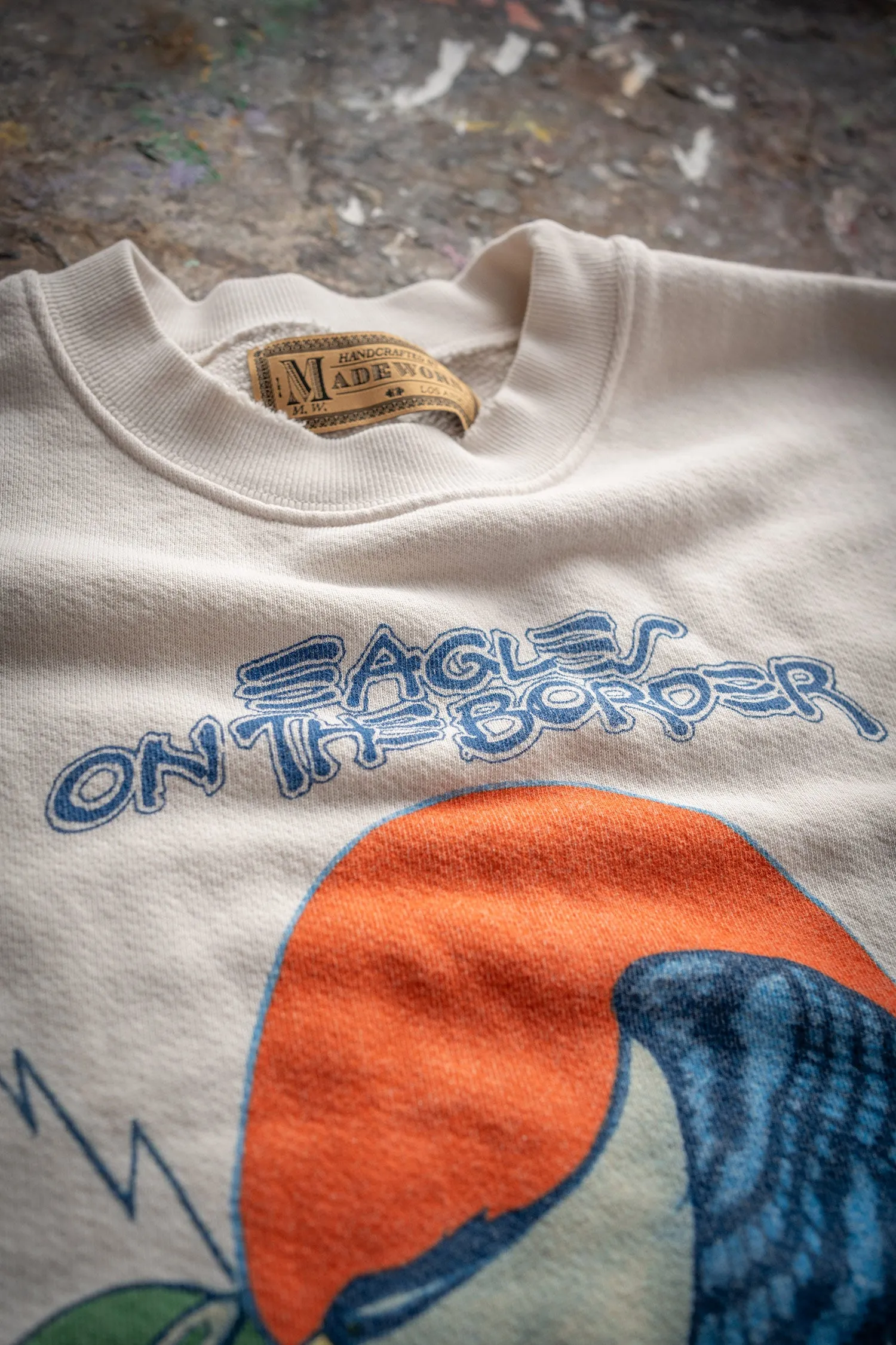 EAGLES ON THE BORDER CLASSIC SWEATSHIRT sold by MadeWorn product image thumbnail 4
