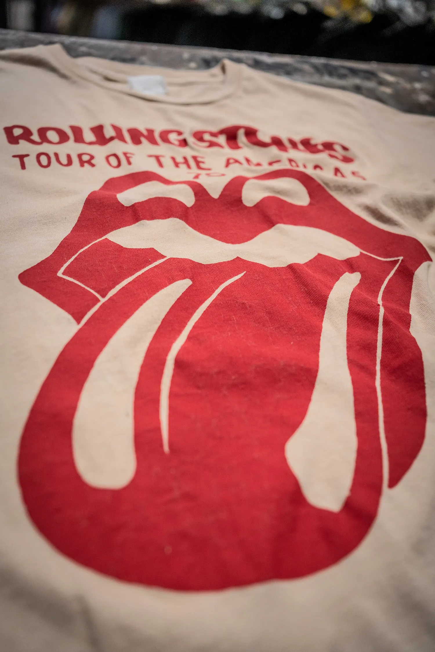 ROLLING STONES TEA STAINED TONGUE DESTROYED sold by MadeWorn product image thumbnail 5