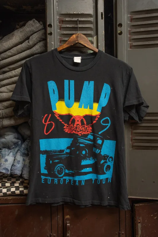 AEROSMITH PUMP EUROPEAN TOUR '90S FIT sold by MadeWorn