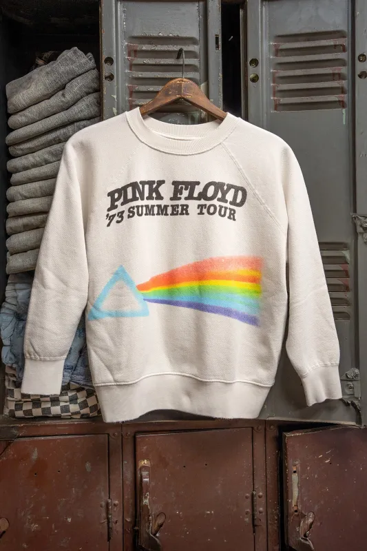 PINK FLOYD AIRBRUSH '73 SUMMER TOUR SHRUNKEN SWEATSHIRT sold by MadeWorn