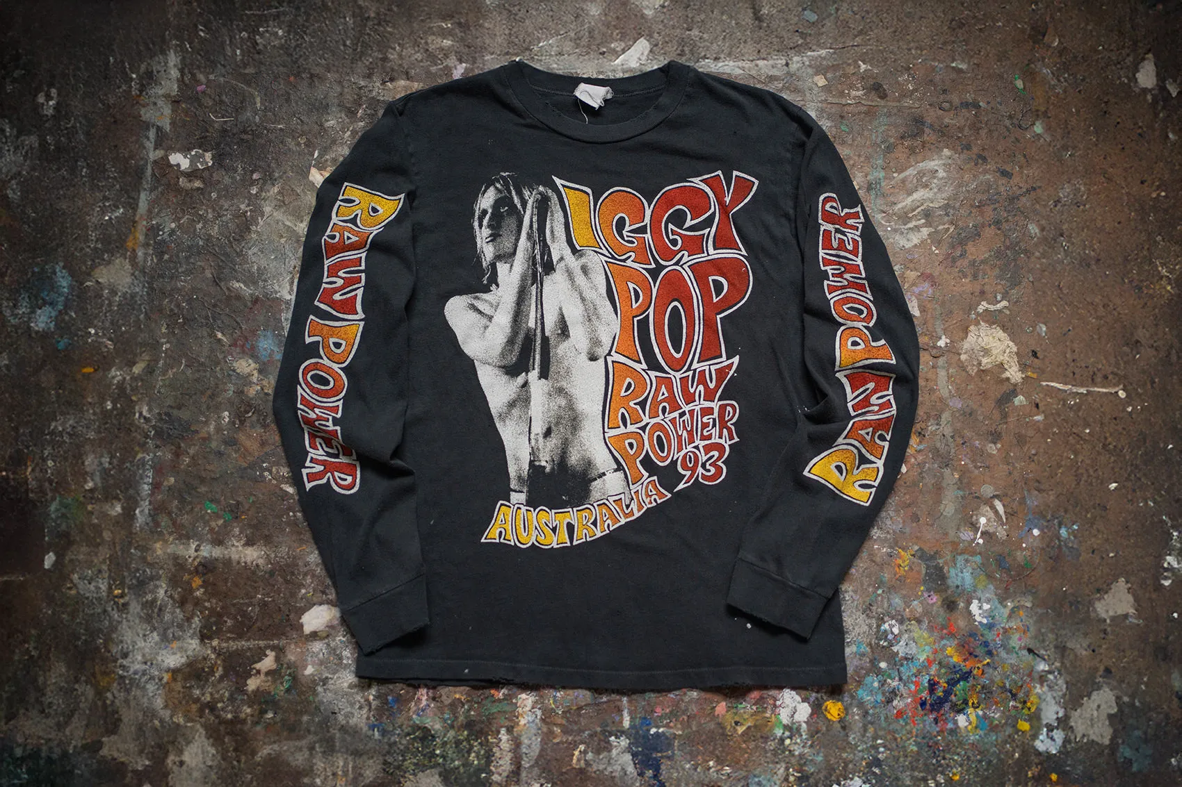 IGGY POP RAW POWER TOUR LONG SLEEVE sold by MadeWorn product image thumbnail 3