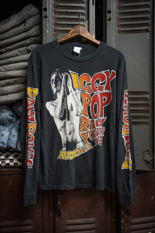 IGGY POP RAW POWER TOUR LONG SLEEVE sold by MadeWorn