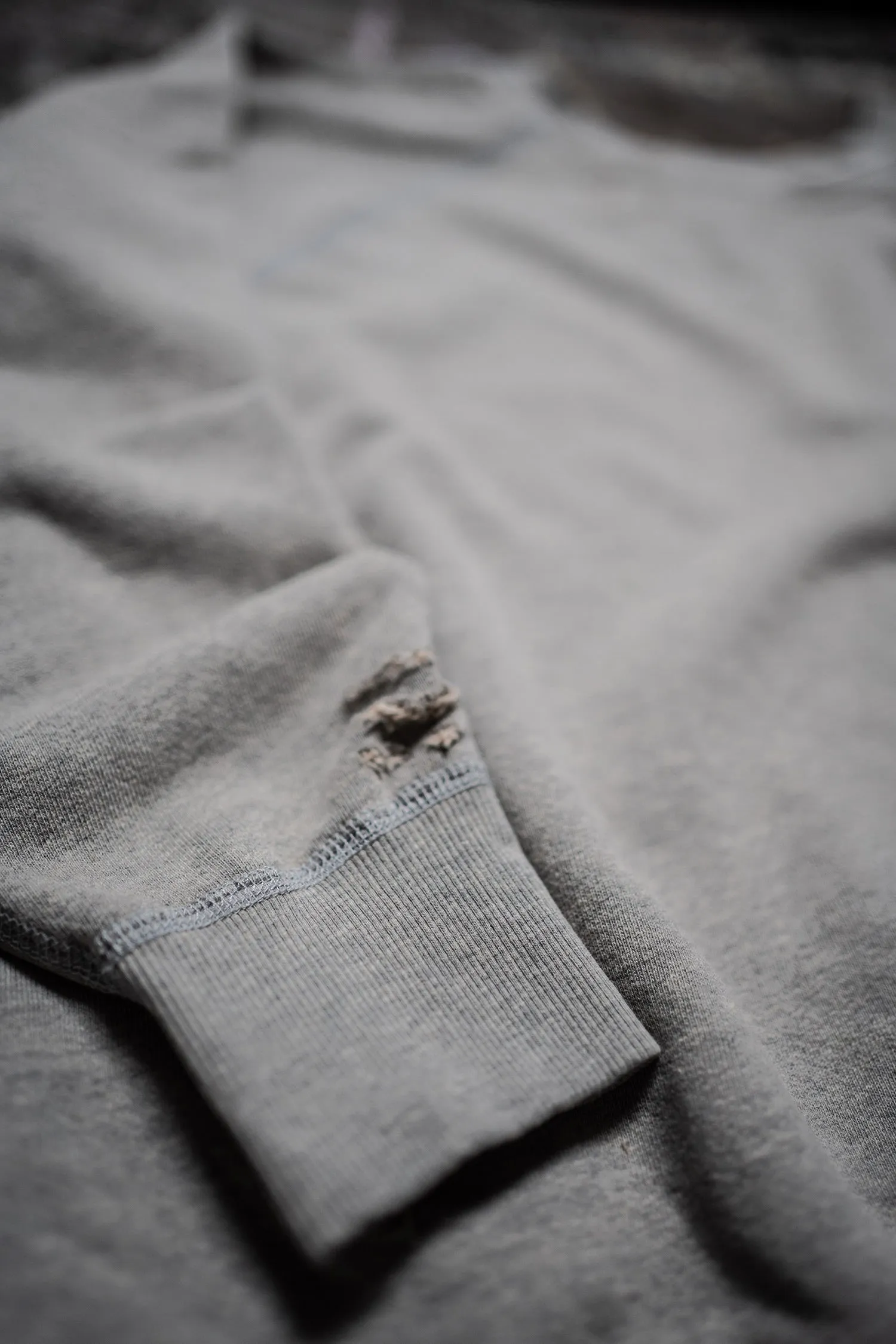MADE WORN DESTROYED HEATHER SHRUNKEN SWEATSHIRT sold by MadeWorn product image thumbnail 5