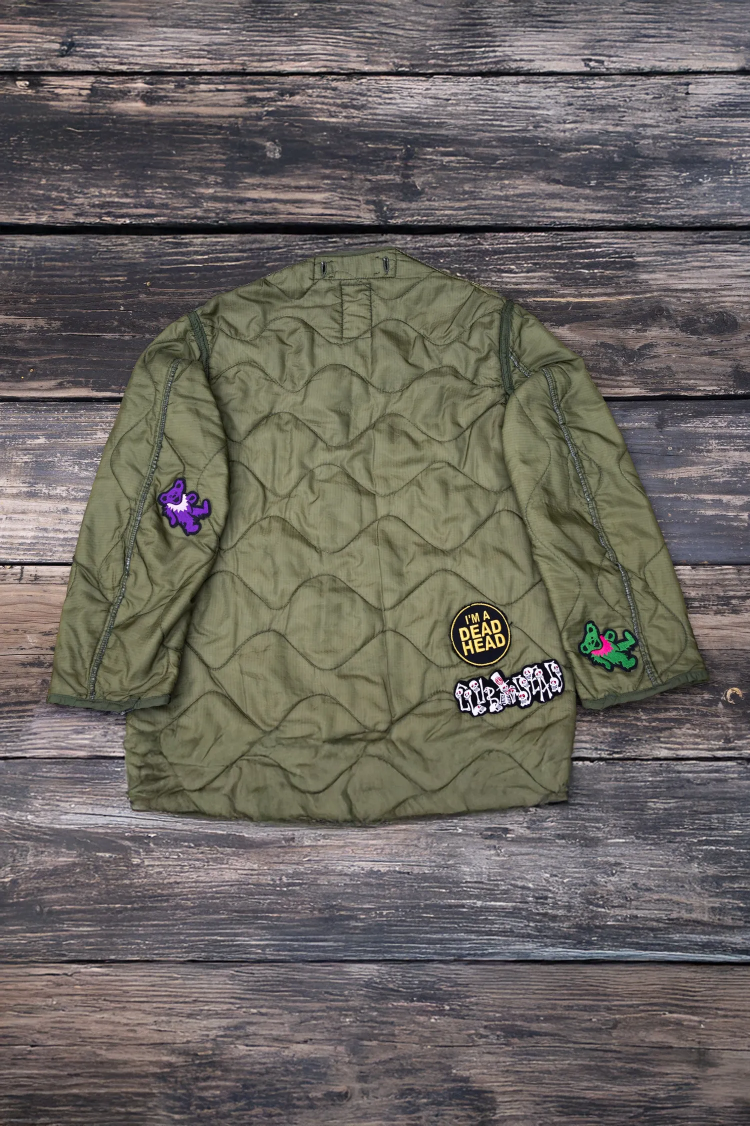 GRATEFUL DEAD HEAD LINER JACKET sold by MadeWorn product image thumbnail 2
