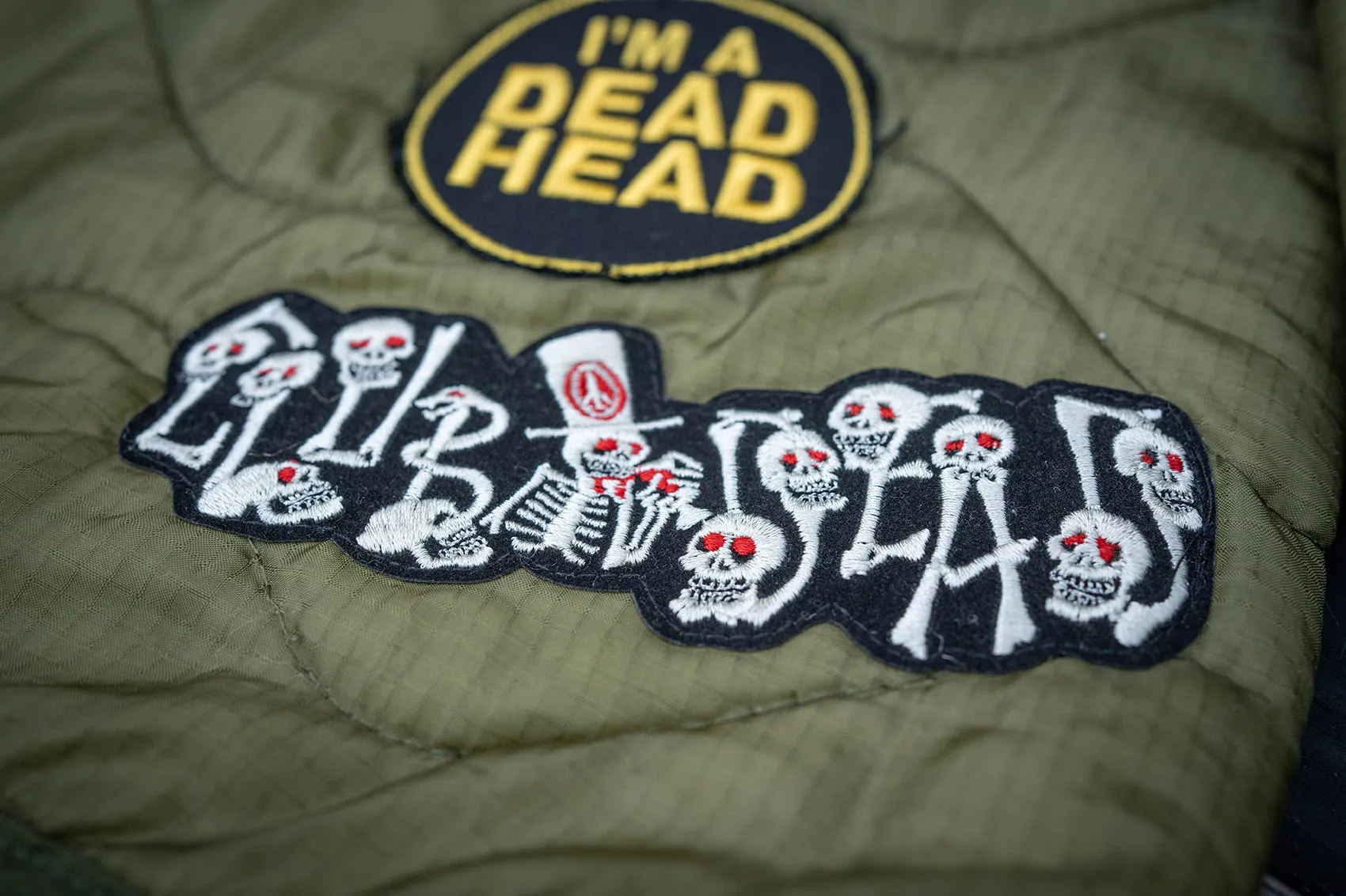 GRATEFUL DEAD HEAD LINER JACKET sold by MadeWorn product image thumbnail 3