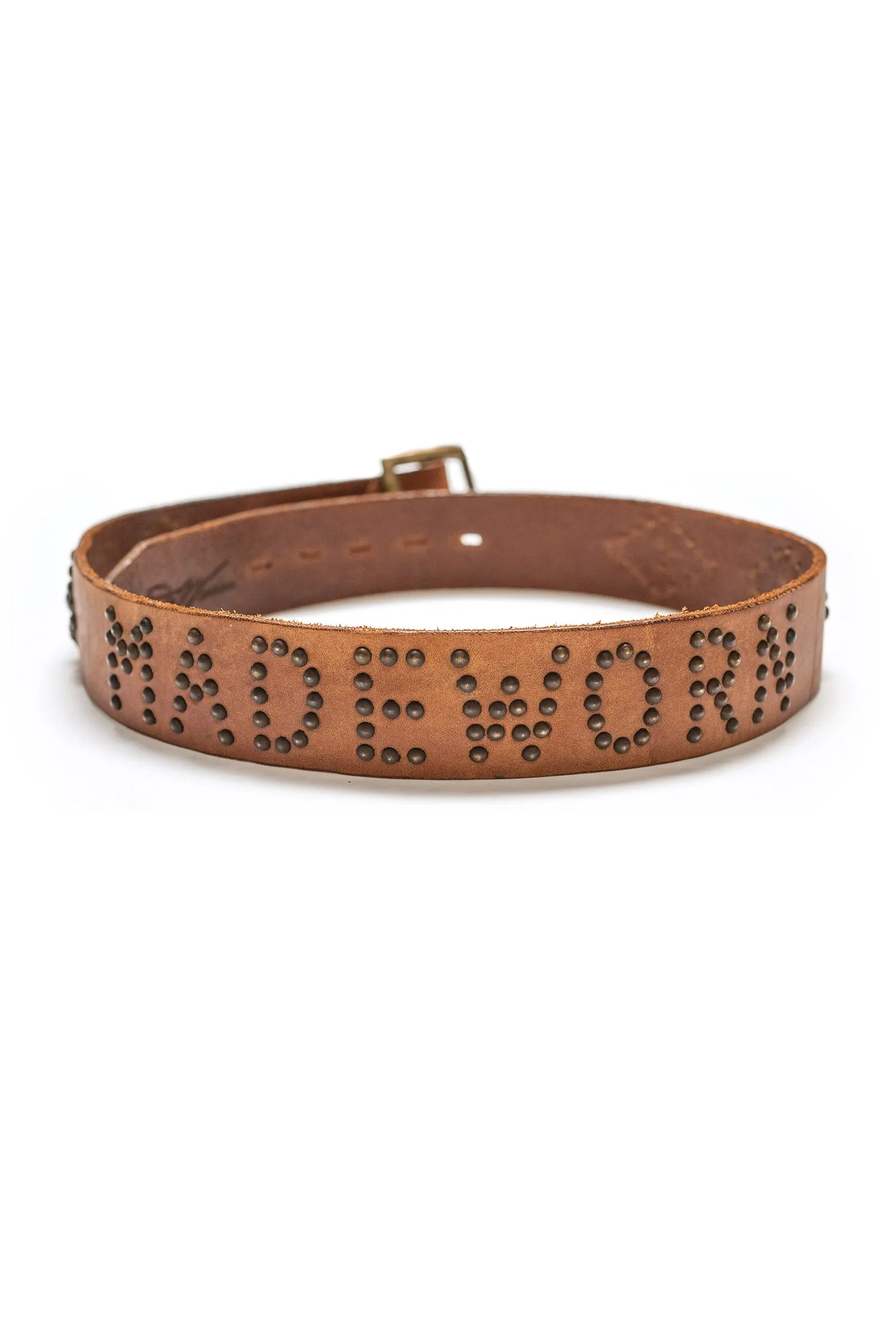 *PRESALE* MADE WORN LEATHER BELT sold by MadeWorn