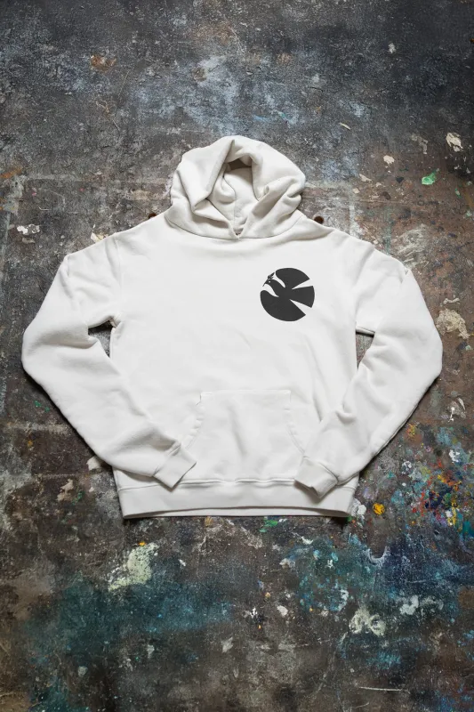 MADE WORN PLEACE LOVE ART. HOODED SWEATSHIRT sold by MadeWorn