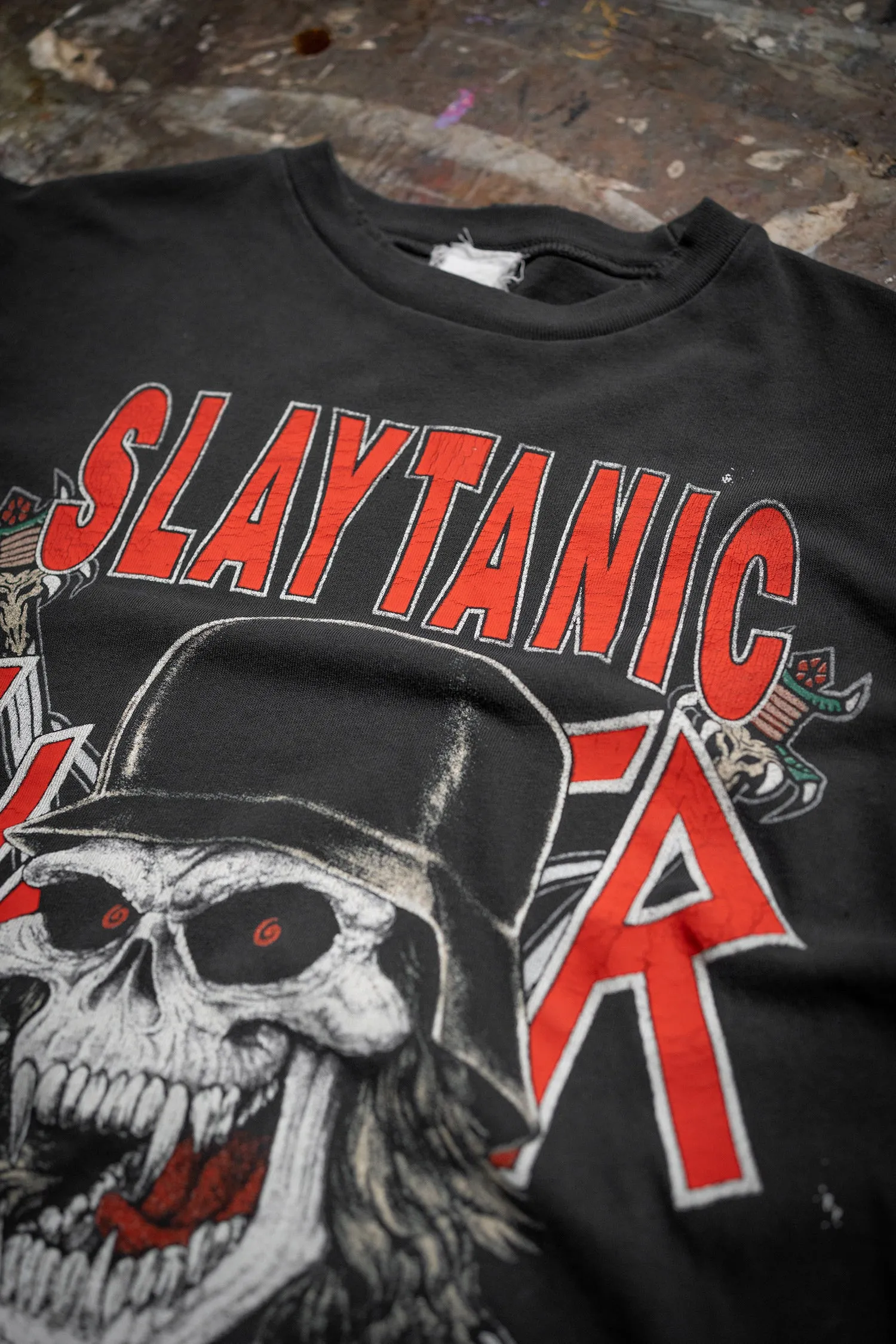 SLAYER WORLD SACRIFICE TOUR LONG SLEEVE sold by MadeWorn product image thumbnail 5