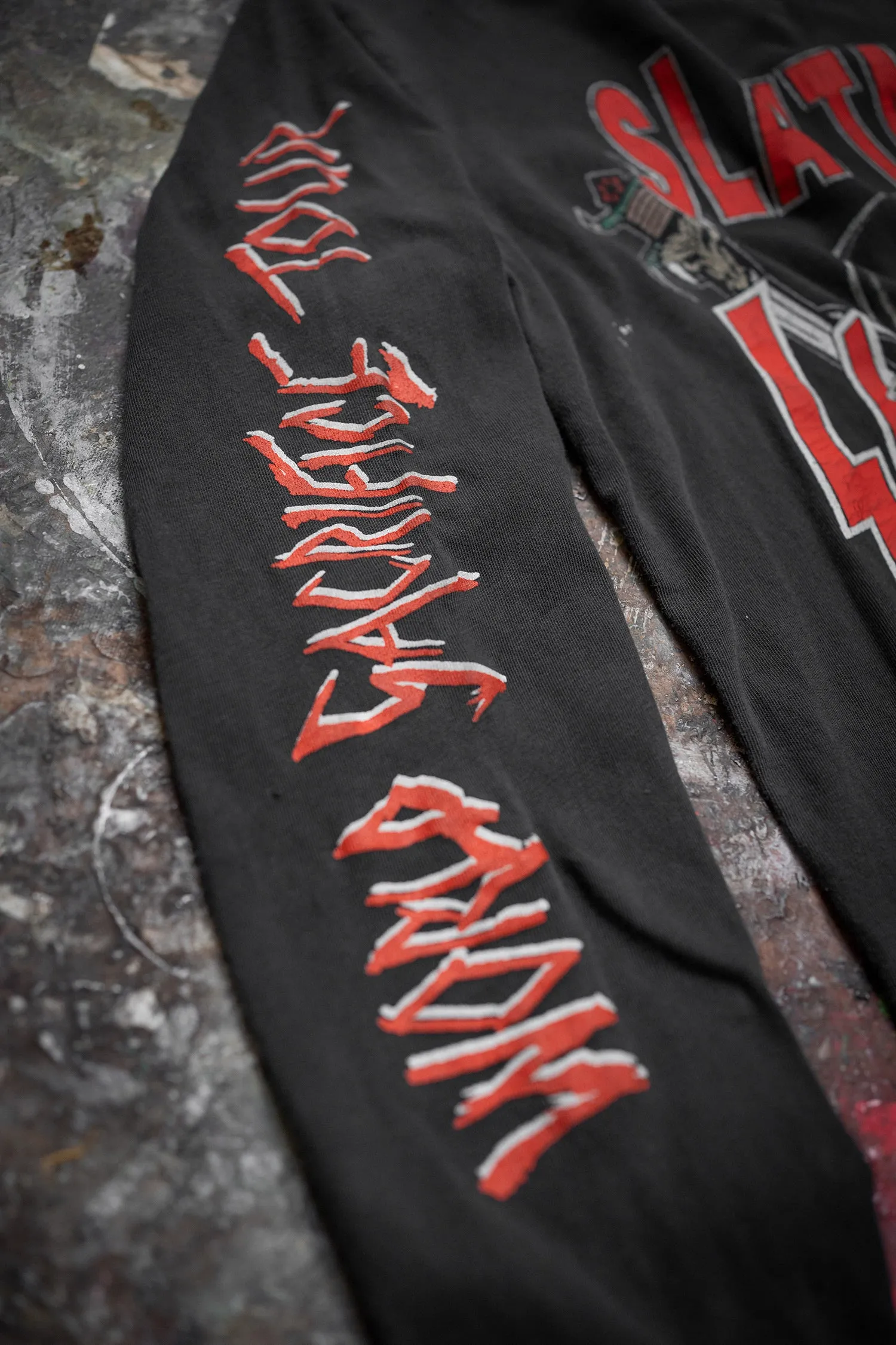 SLAYER WORLD SACRIFICE TOUR LONG SLEEVE sold by MadeWorn product image thumbnail 4