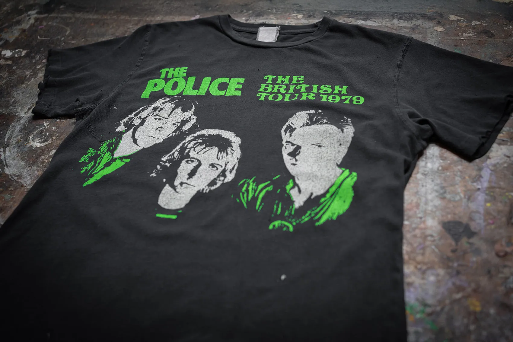 THE POLICE BRITISH TOUR '90S FIT sold by MadeWorn product image thumbnail 3