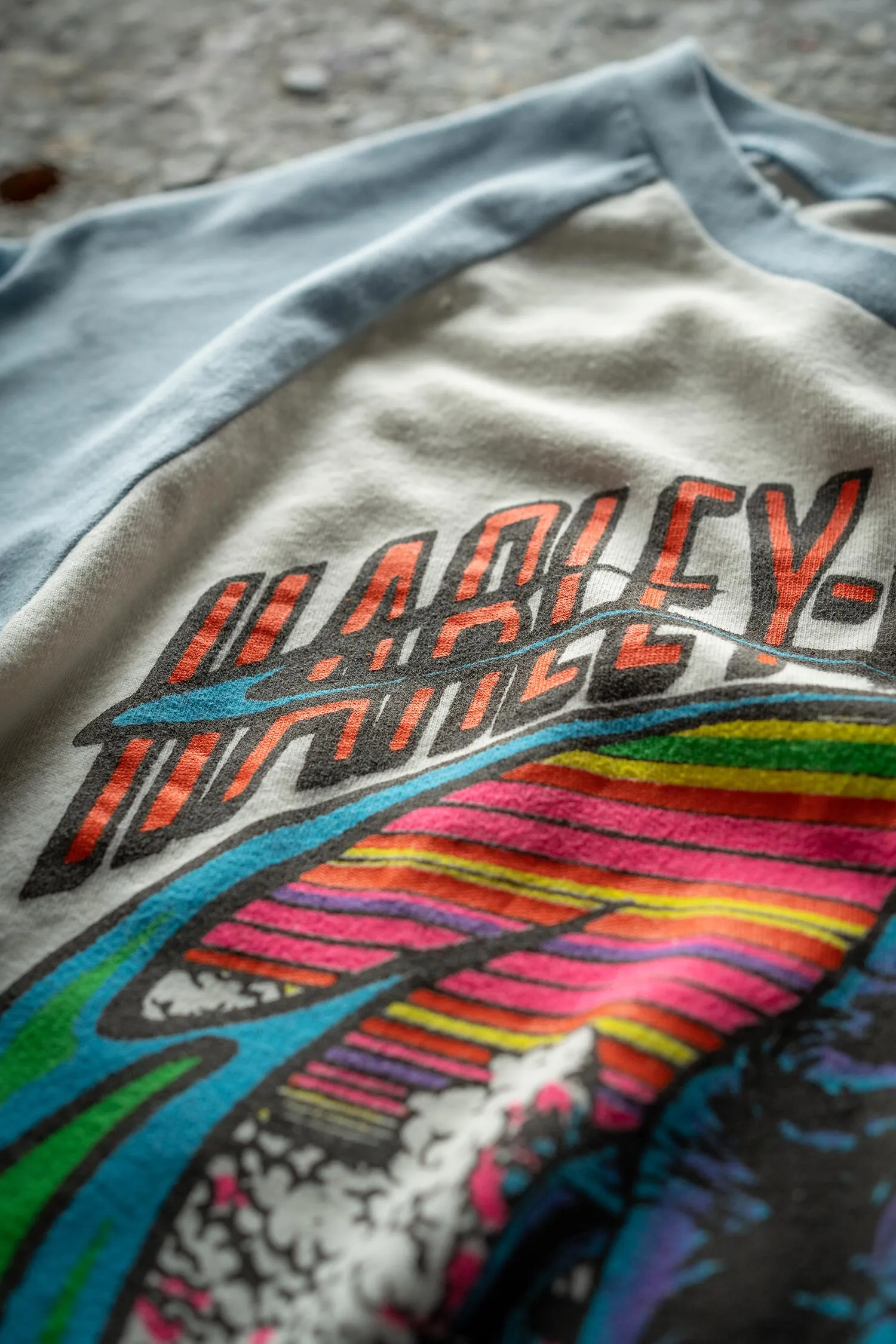 HARLEY DAVIDSON SPORTSTER SHORT SLEEVE RAGLAN sold by MadeWorn product image thumbnail 2